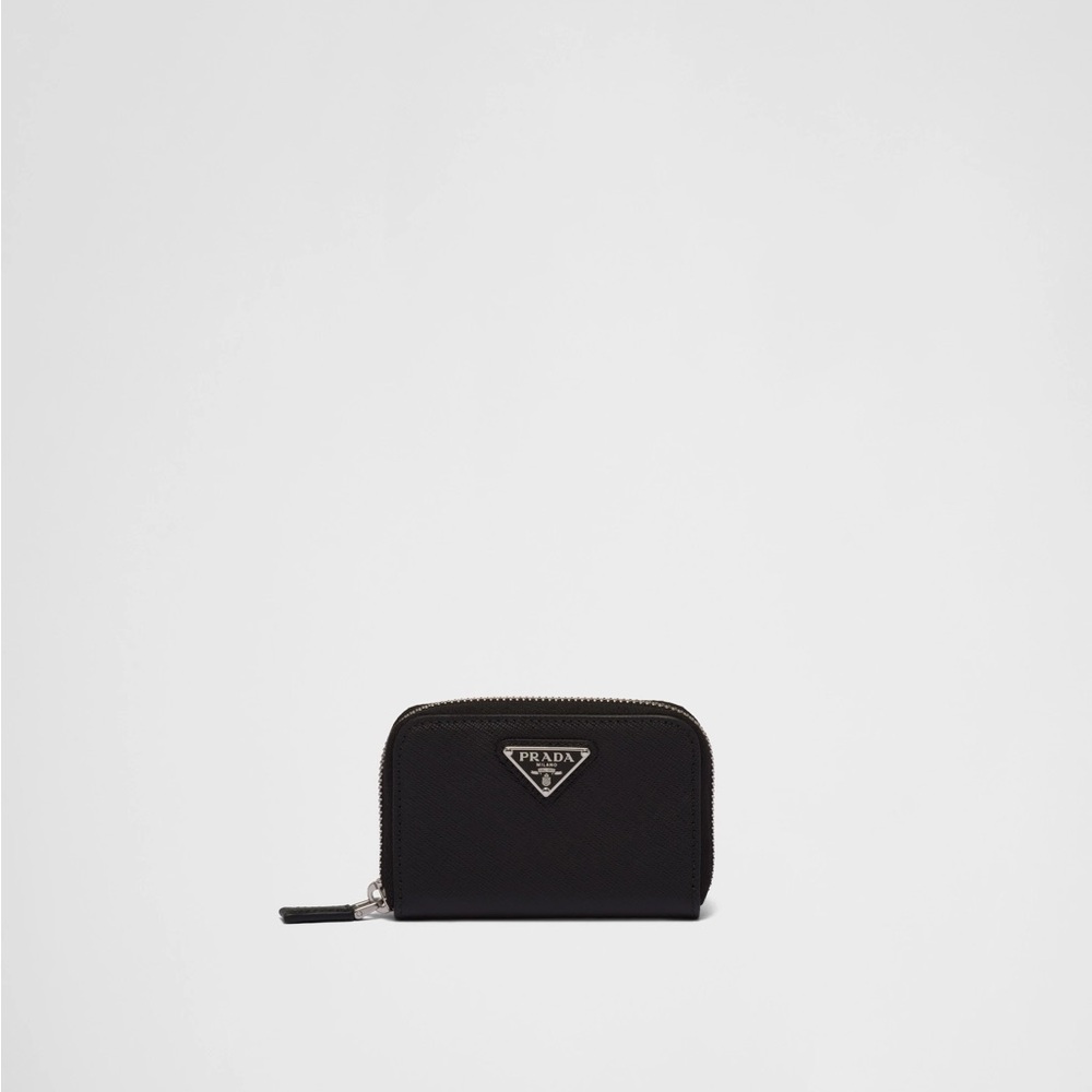 Prada Black Compact Wallet